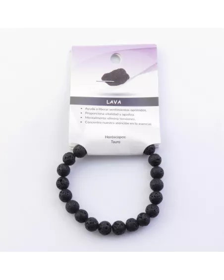 Pulsera de Piedra Natural de Lava: Chakras, Horóscopos y Transformación Personal