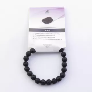 Pulsera de Piedra Natural de Lava: Chakras, Horóscopos y Transformación Personal